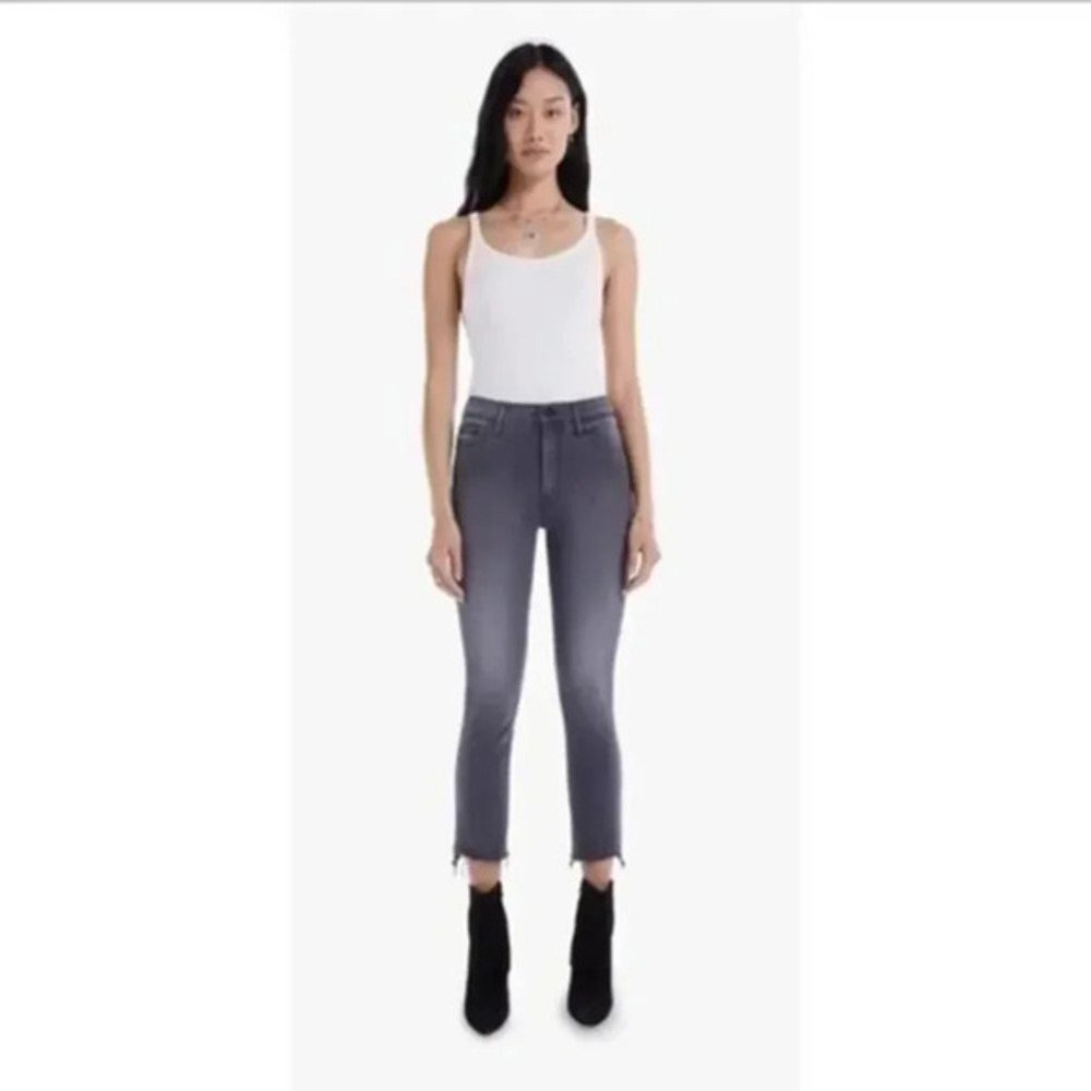 MOTHER the insider crop fray dancing in the moonlight jeans B503